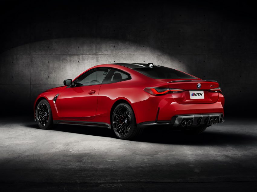 2022 BMW M4 Competition x Kith - Rear Three-Quarter Wallpaper 850x637 #2