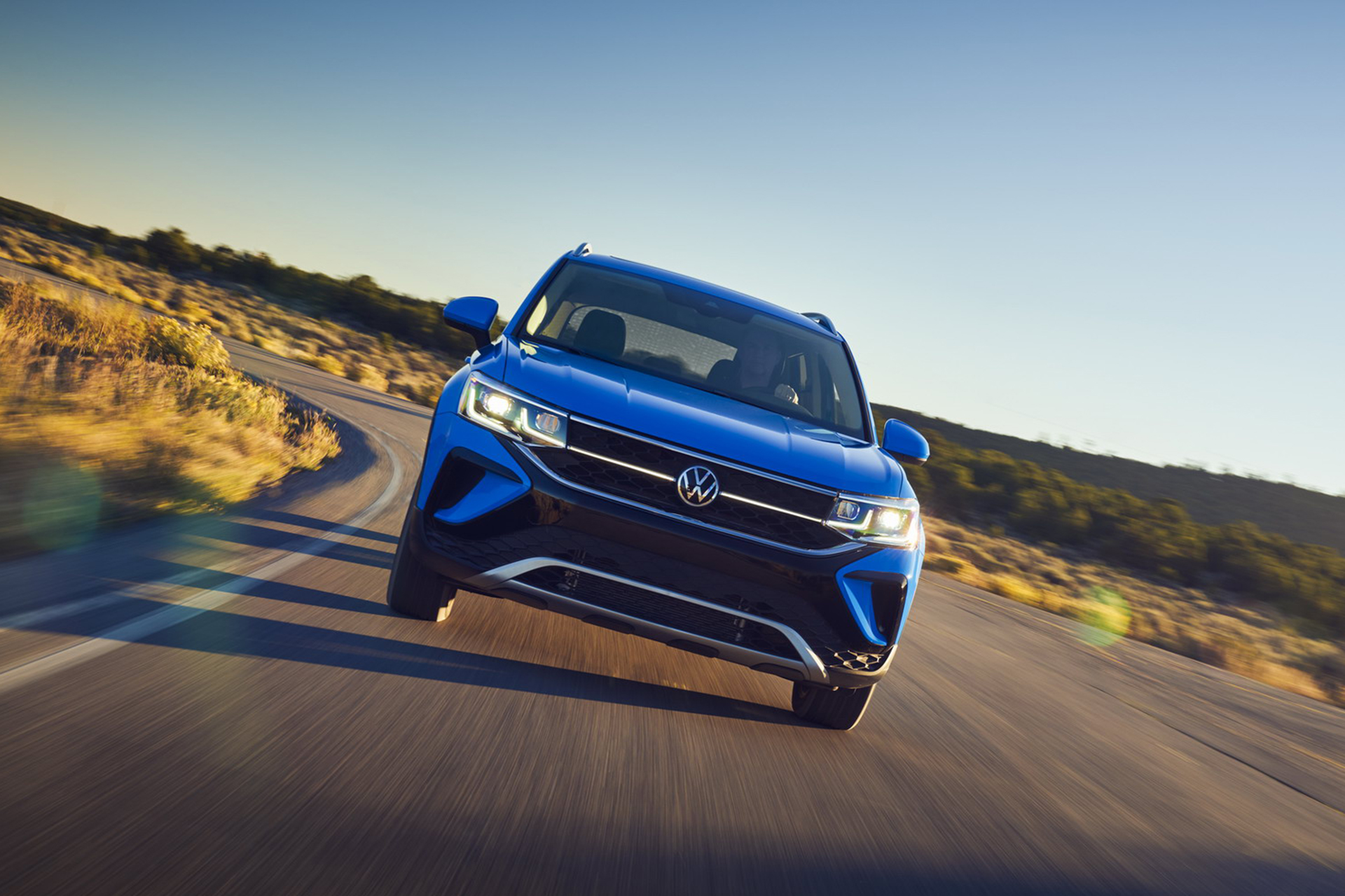 Download 2022 Volkswagen Taos - Front HD Wallpaper 1920x1280 #7