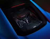 2021 Acura NSX in Long Beach Blue Pearl - Engine Wallpaper 190x150