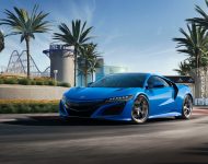 2021 Acura NSX in Long Beach Blue Pearl - Front Three-Quarter Wallpaper 190x150