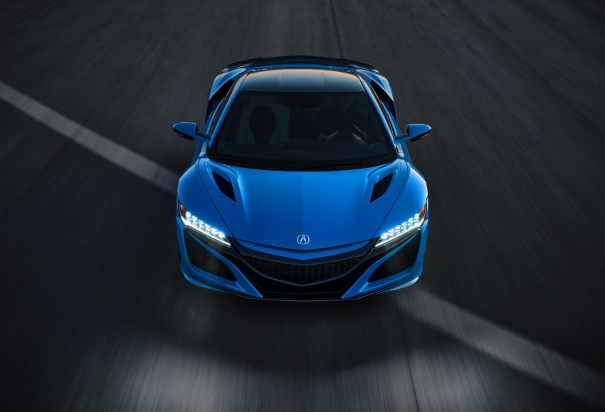 2021 Acura NSX in Long Beach Blue Pearl - Front Wallpaper 850x579 #2