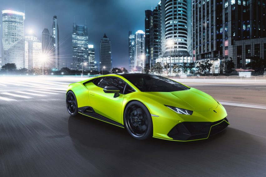 2021 Lamborghini Huracán EVO Fluo Capsule - Front Three-Quarter Wallpaper 850x567 #11
