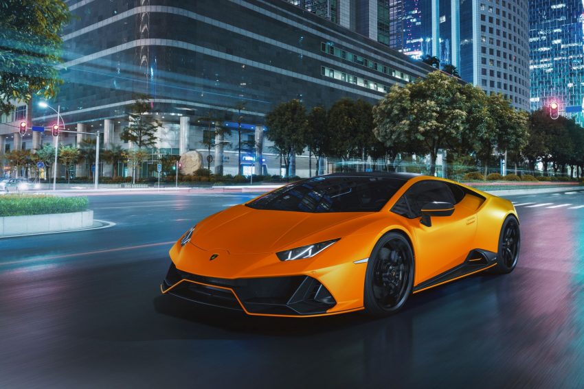 2021 Lamborghini Huracán EVO Fluo Capsule - Front Three-Quarter Wallpaper 850x567 #6