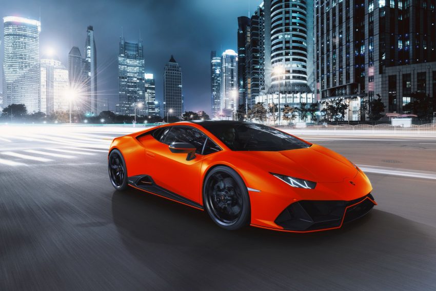 2021 Lamborghini Huracán EVO Fluo Capsule - Front Three-Quarter Wallpaper 850x567 #1