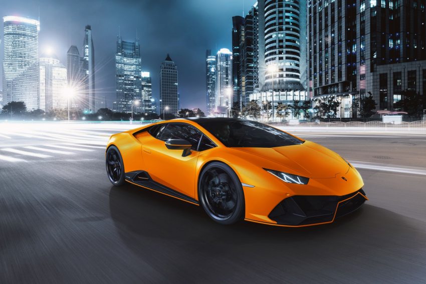 2021 Lamborghini Huracán EVO Fluo Capsule - Front Three-Quarter Wallpaper 850x567 #7