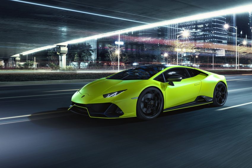 2021 Lamborghini Huracán EVO Fluo Capsule - Front Three-Quarter Wallpaper 850x567 #13