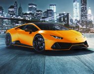2021 Lamborghini Huracán EVO Fluo Capsule - Front Three-Quarter Wallpaper 190x150
