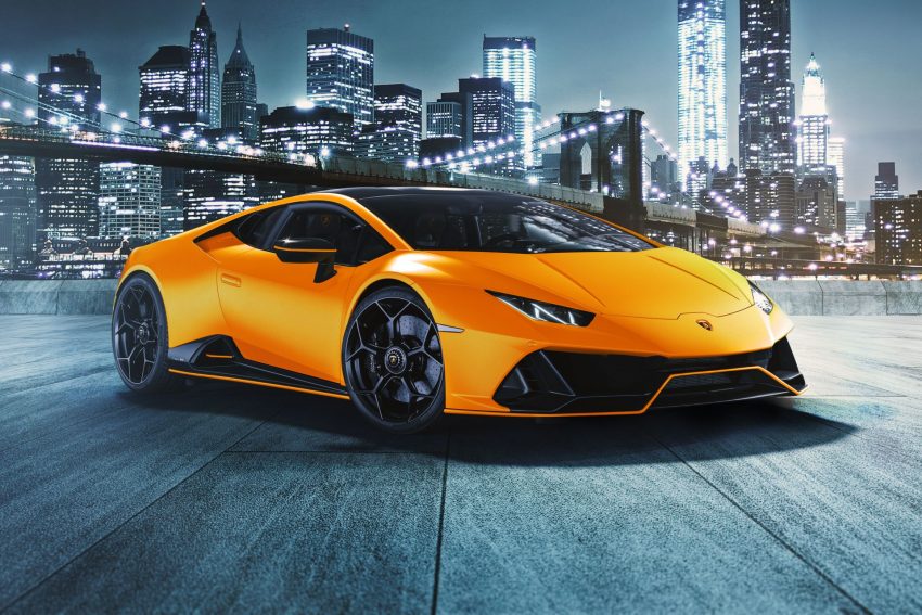 2021 Lamborghini Huracán EVO Fluo Capsule - Front Three-Quarter Wallpaper 850x567 #10