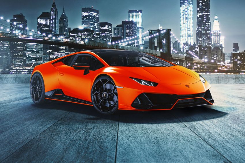 2021 Lamborghini Huracán EVO Fluo Capsule - Front Three-Quarter Wallpaper 850x567 #5