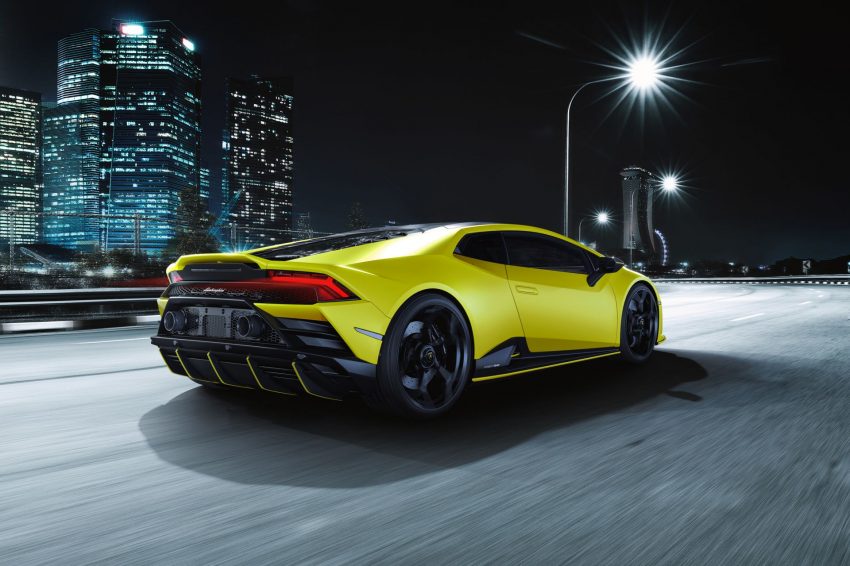 2021 Lamborghini Huracán EVO Fluo Capsule - Rear Three-Quarter Wallpaper 850x566 #20