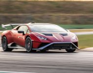 2021 Lamborghini Huracán STO - Front Three-Quarter Wallpaper 190x150