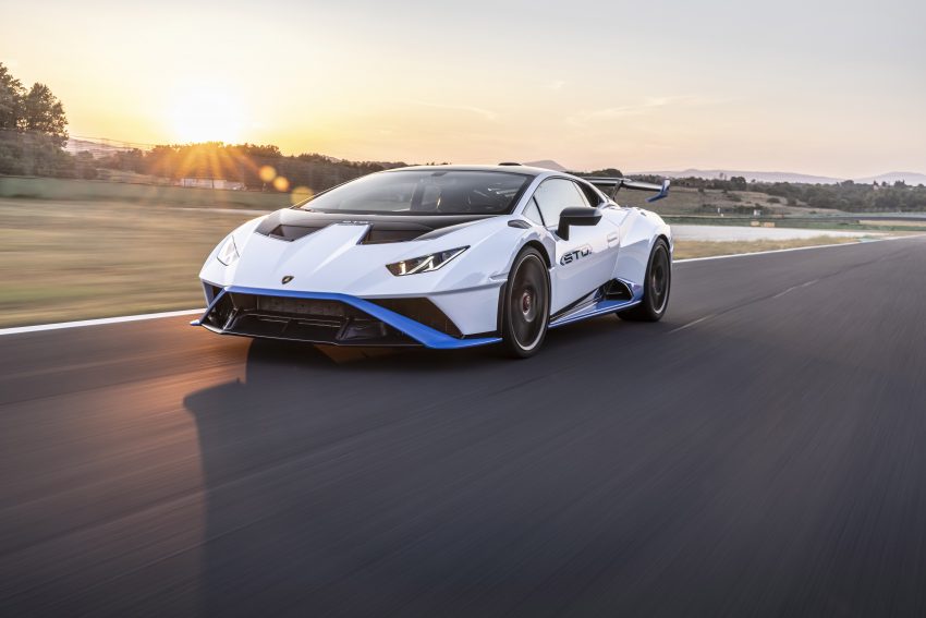 2021 Lamborghini Huracán STO - Front Three-Quarter Wallpaper 850x567 #43