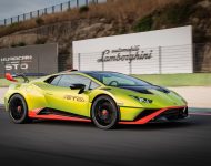 2021 Lamborghini Huracán STO - Front Three-Quarter Wallpaper 190x150
