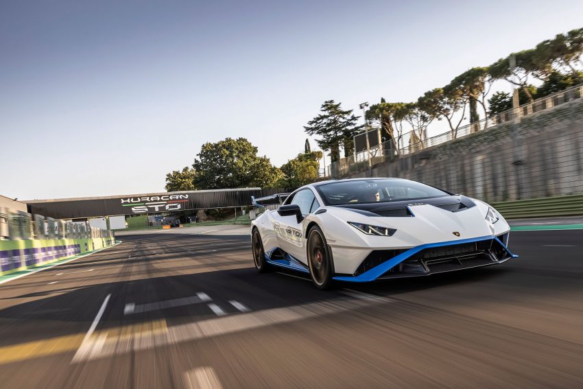 2021 Lamborghini Huracán STO - Front Three-Quarter Wallpaper 850x567 #48