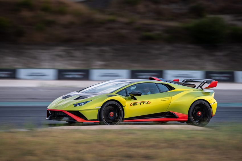 2021 Lamborghini Huracán STO - Front Three-Quarter Wallpaper 850x565 #11
