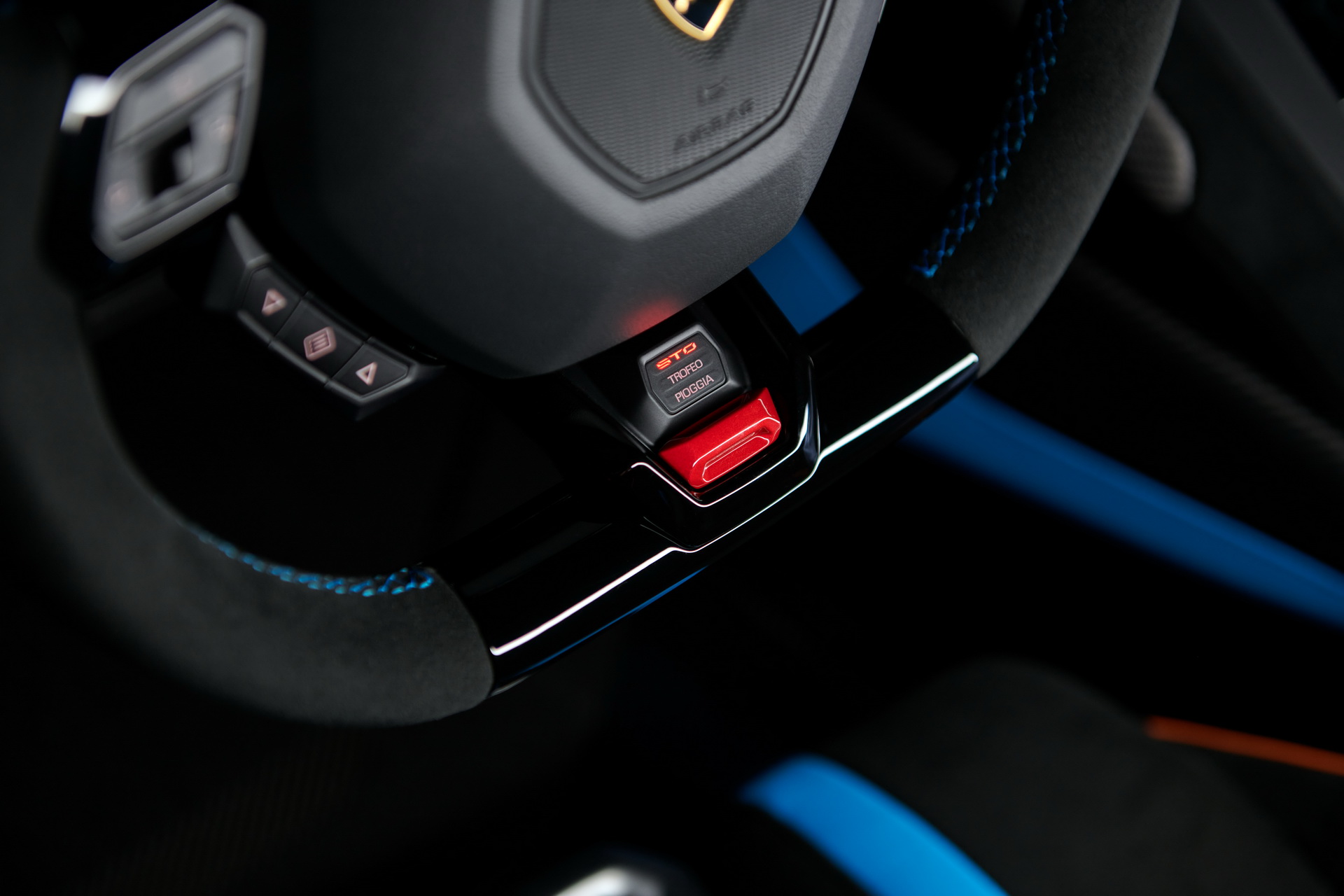 Download 2021 Lamborghini Huracán STO - Interior, Steering Wheel HD Wallpaper 1920x1280 #123