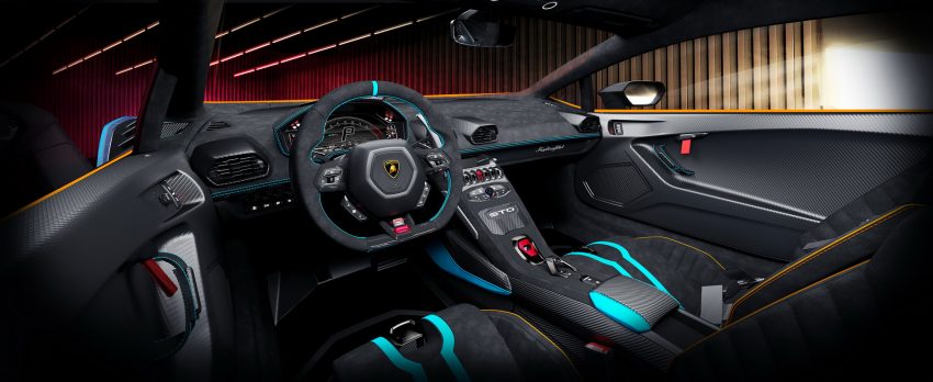 2021 Lamborghini Huracán STO - Interior Wallpaper 850x348 #117