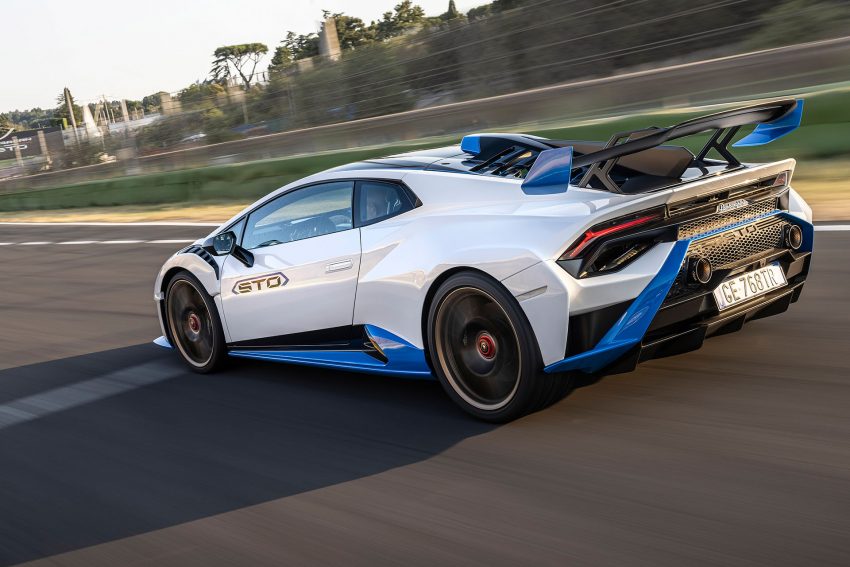 2021 Lamborghini Huracán STO - Rear Three-Quarter Wallpaper 850x567 #46