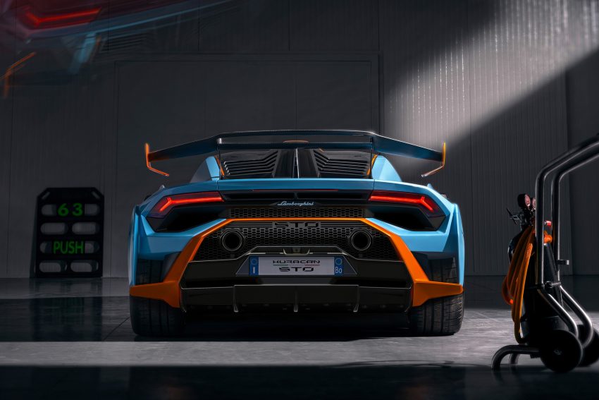 2021 Lamborghini Huracán STO - Rear Wallpaper 850x567 #103