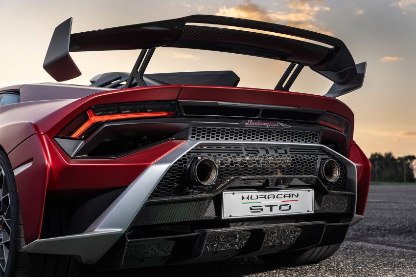2021 Lamborghini Huracán STO - Spoiler Wallpaper 850x567 #34