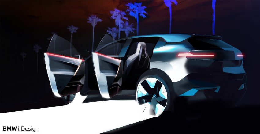 2022 BMW iX - Design Sketch Wallpaper 850x437 #81