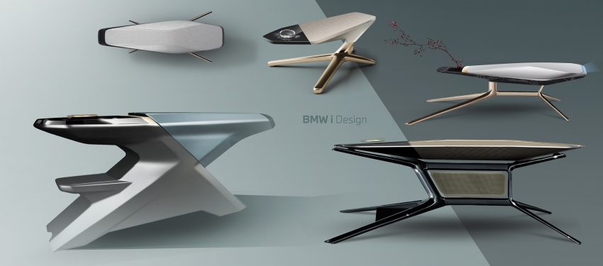 2022 BMW iX - Design Sketch Wallpaper 850x375 #84