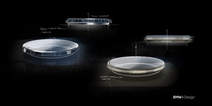 2022 BMW iX - Design Sketch Wallpaper 850x425 #88