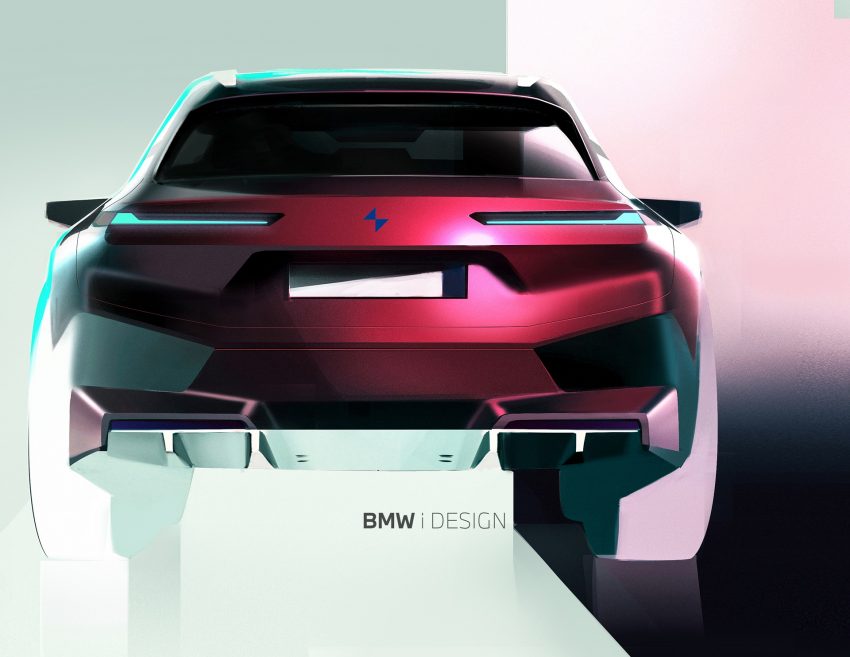 2022 BMW iX - Design Sketch Wallpaper 850x657 #76