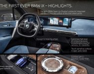 2022 BMW iX - Infographics Wallpaper 190x150