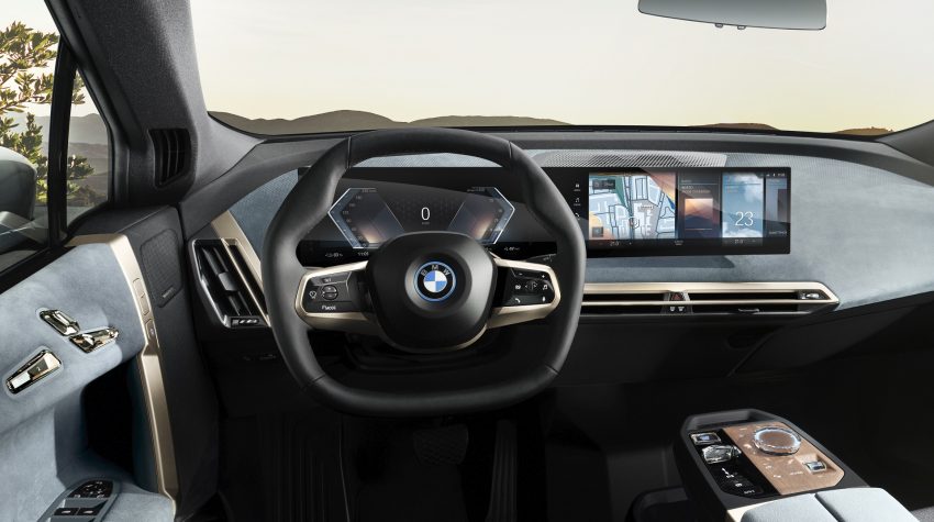 2022 BMW iX - Interior, Cockpit Wallpaper 850x475 #65