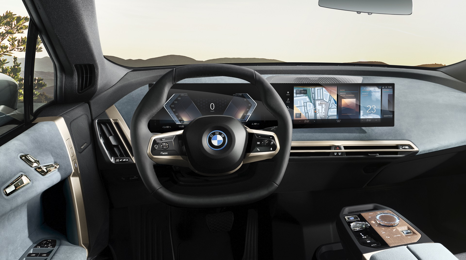 Download 2022 BMW iX - Interior, Cockpit HD Wallpaper 1920x1074 #65