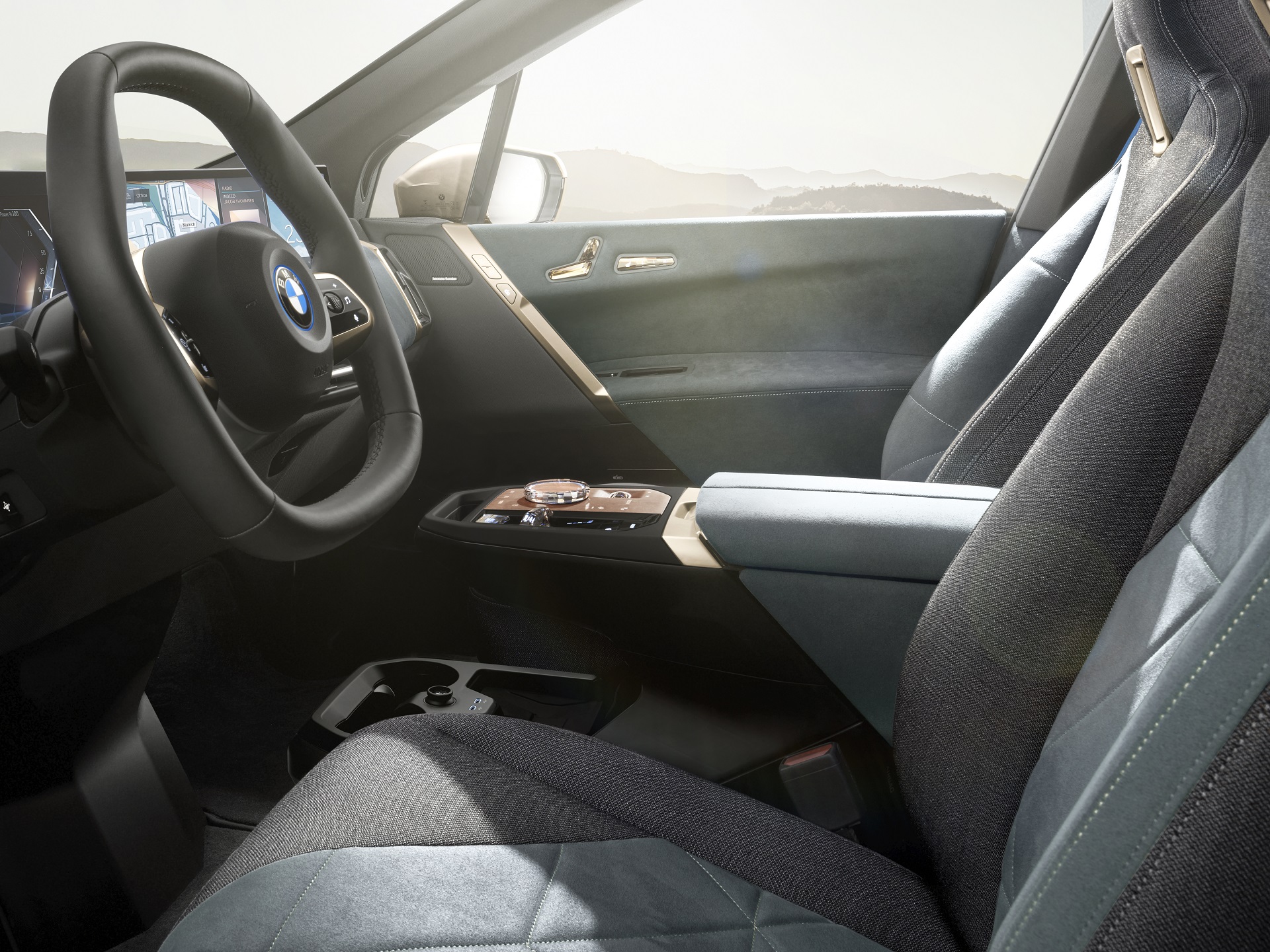 Download 2022 BMW iX - Interior HD Wallpaper 1920x1440 #61