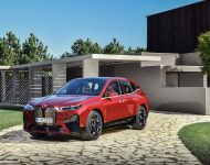 2022 BMW iX with Sport Package - Front Three-Quarter Wallpaper 190x150