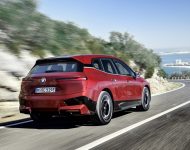 2022 BMW iX with Sport Package - Rear Three-Quarter Wallpaper 190x150