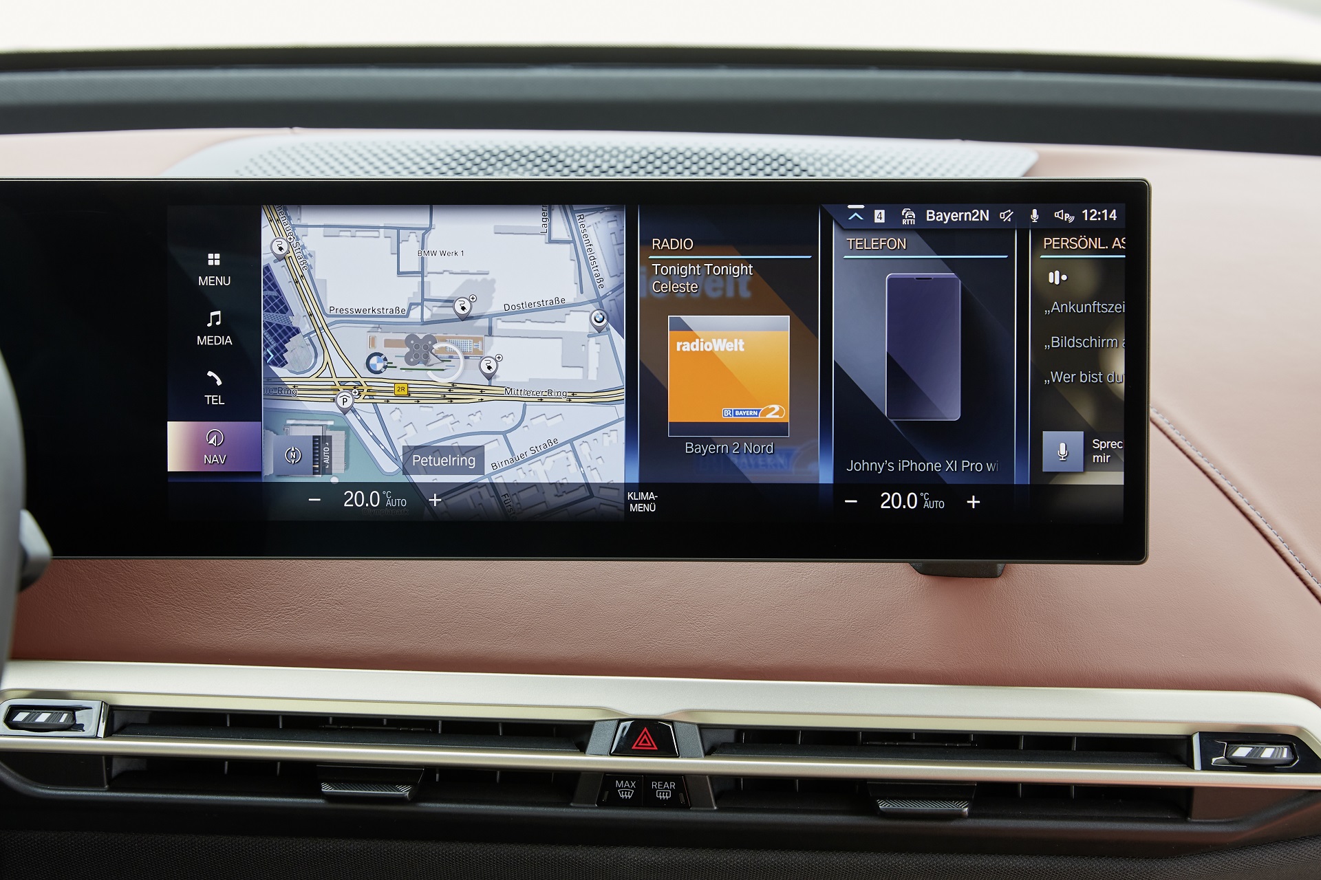 Download 2022 BMW iX xDrive40 - Central Console HD Wallpaper 1920x1280 #143