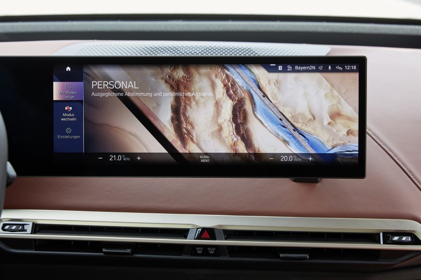 2022 BMW iX xDrive40 - Central Console Wallpaper 850x567 #155