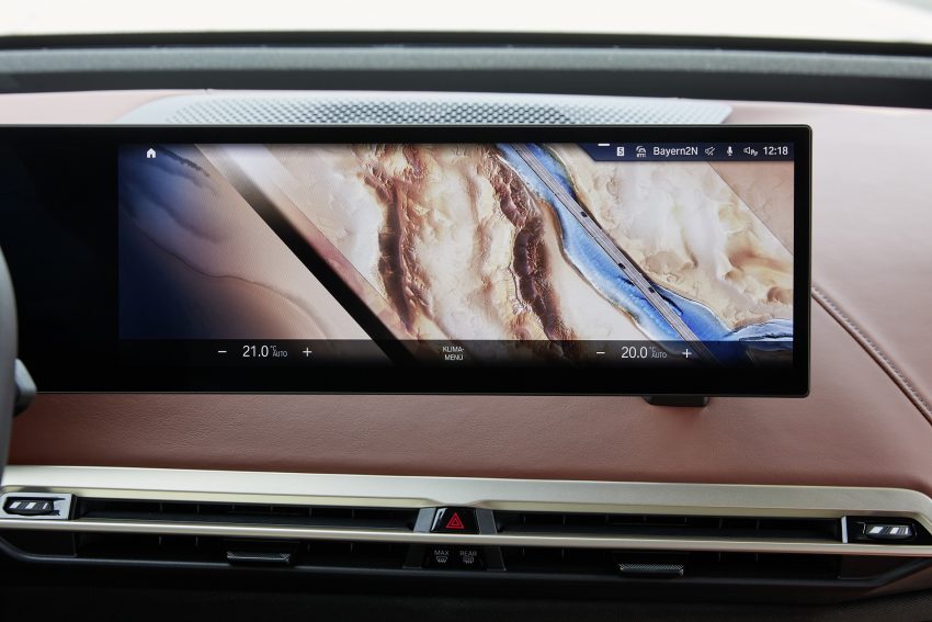 2022 BMW iX xDrive40 - Central Console Wallpaper 850x567 #156