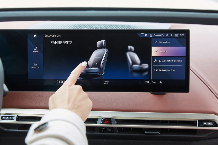 2022 BMW iX xDrive40 - Central Console Wallpaper 850x567 #157