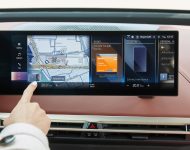 2022 BMW iX xDrive40 - Central Console Wallpaper 190x150