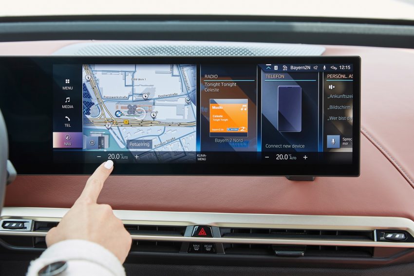 2022 BMW iX xDrive40 - Central Console Wallpaper 850x567 #145