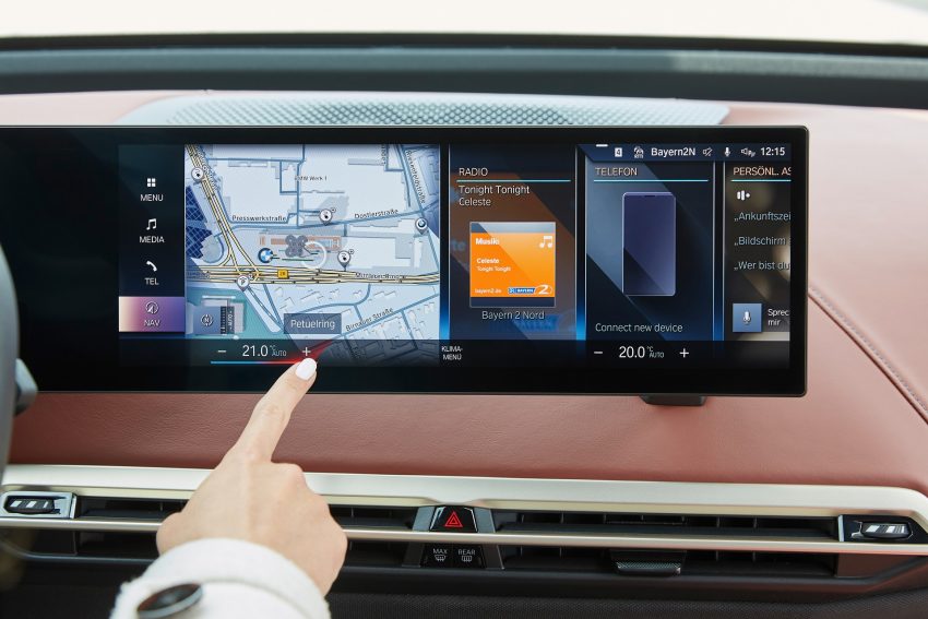 2022 BMW iX xDrive40 - Central Console Wallpaper 850x567 #146