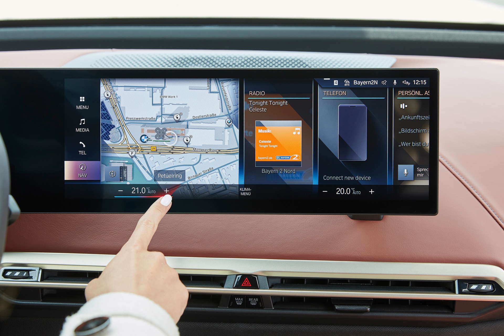 Download 2022 BMW iX xDrive40 - Central Console HD Wallpaper 1920x1280 #146