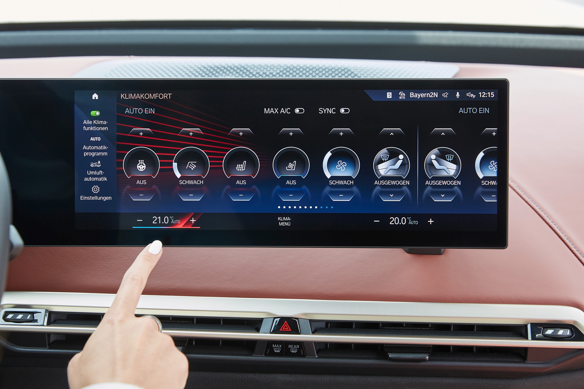 Download 2022 BMW iX xDrive40 - Central Console HD Wallpaper 1920x1280 #147