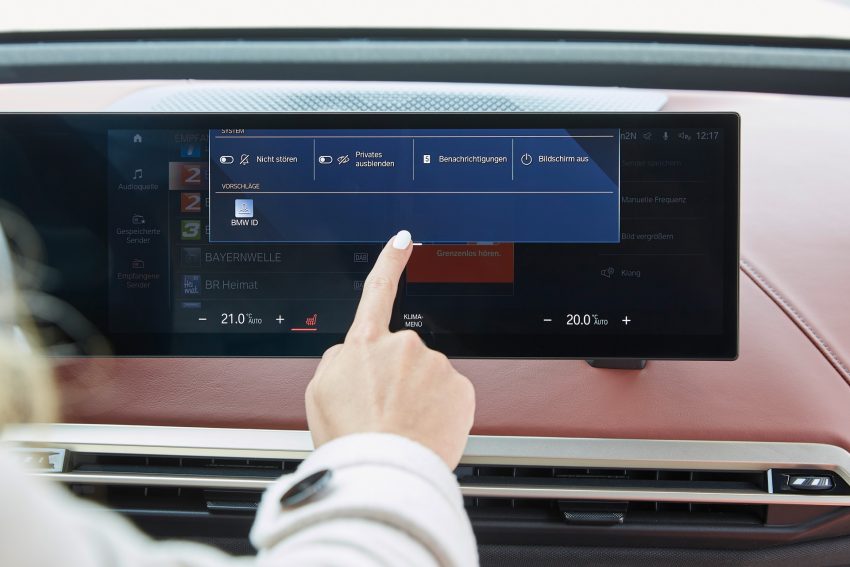 2022 BMW iX xDrive40 - Central Console Wallpaper 850x567 #150