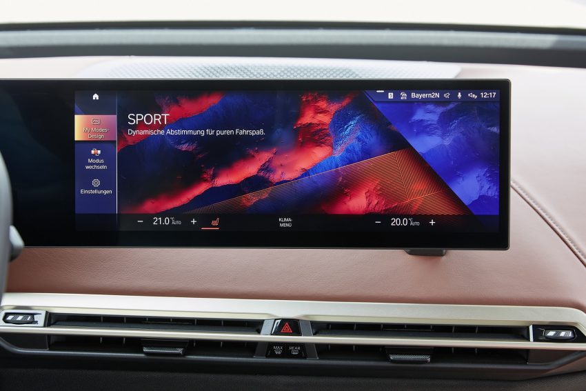 2022 BMW iX xDrive40 - Central Console Wallpaper 850x567 #151