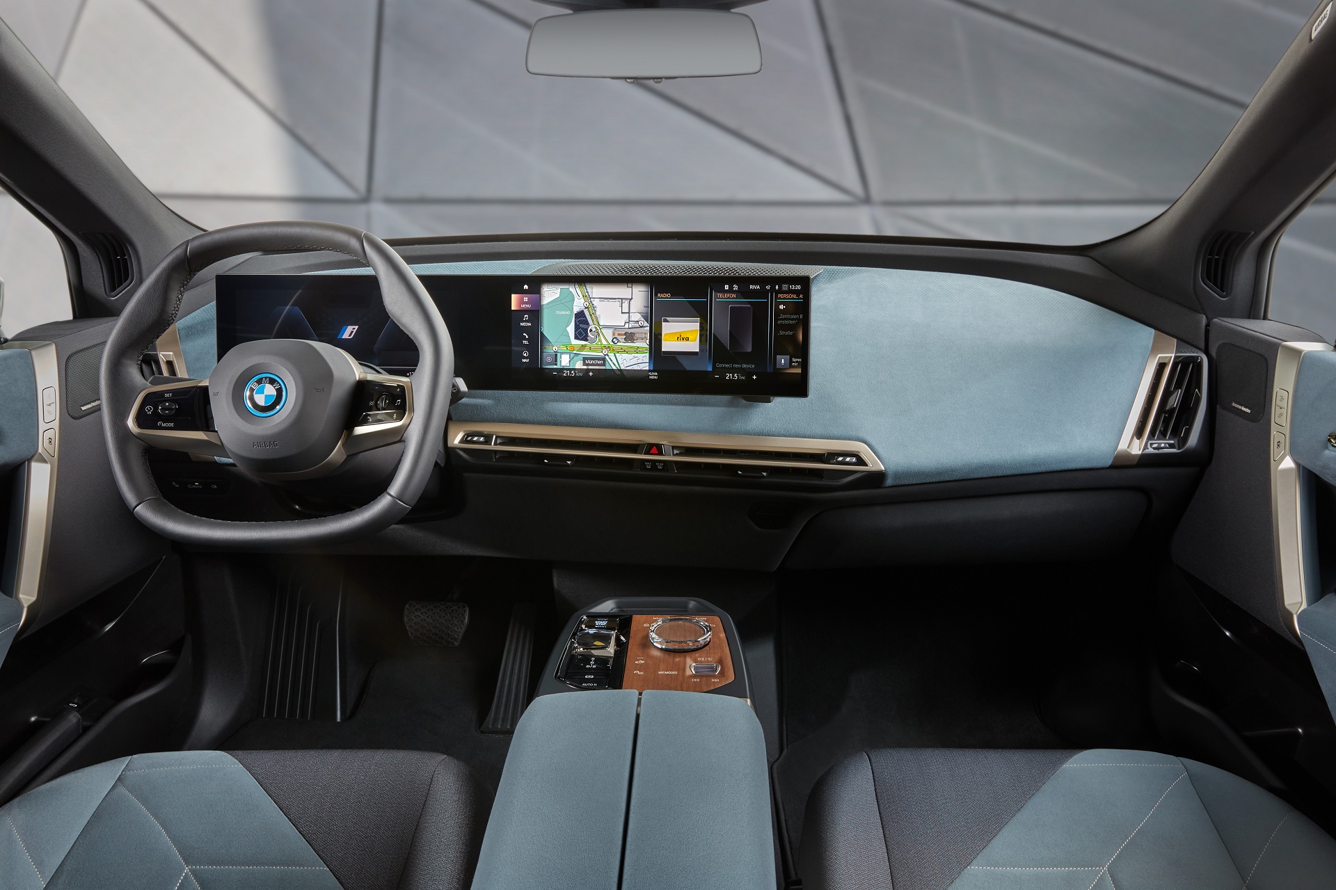Download 2022 BMW iX xDrive40 - Interior, Cockpit HD Wallpaper 1920x1279 #160