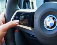 2022 BMW iX xDrive40 - Interior, Steering Wheel Wallpaper 190x150