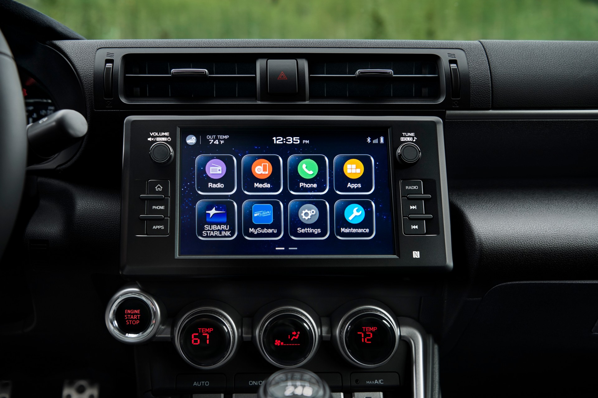 Download 2022 Subaru BRZ - Central Console HD Wallpaper 1920x1280 #126