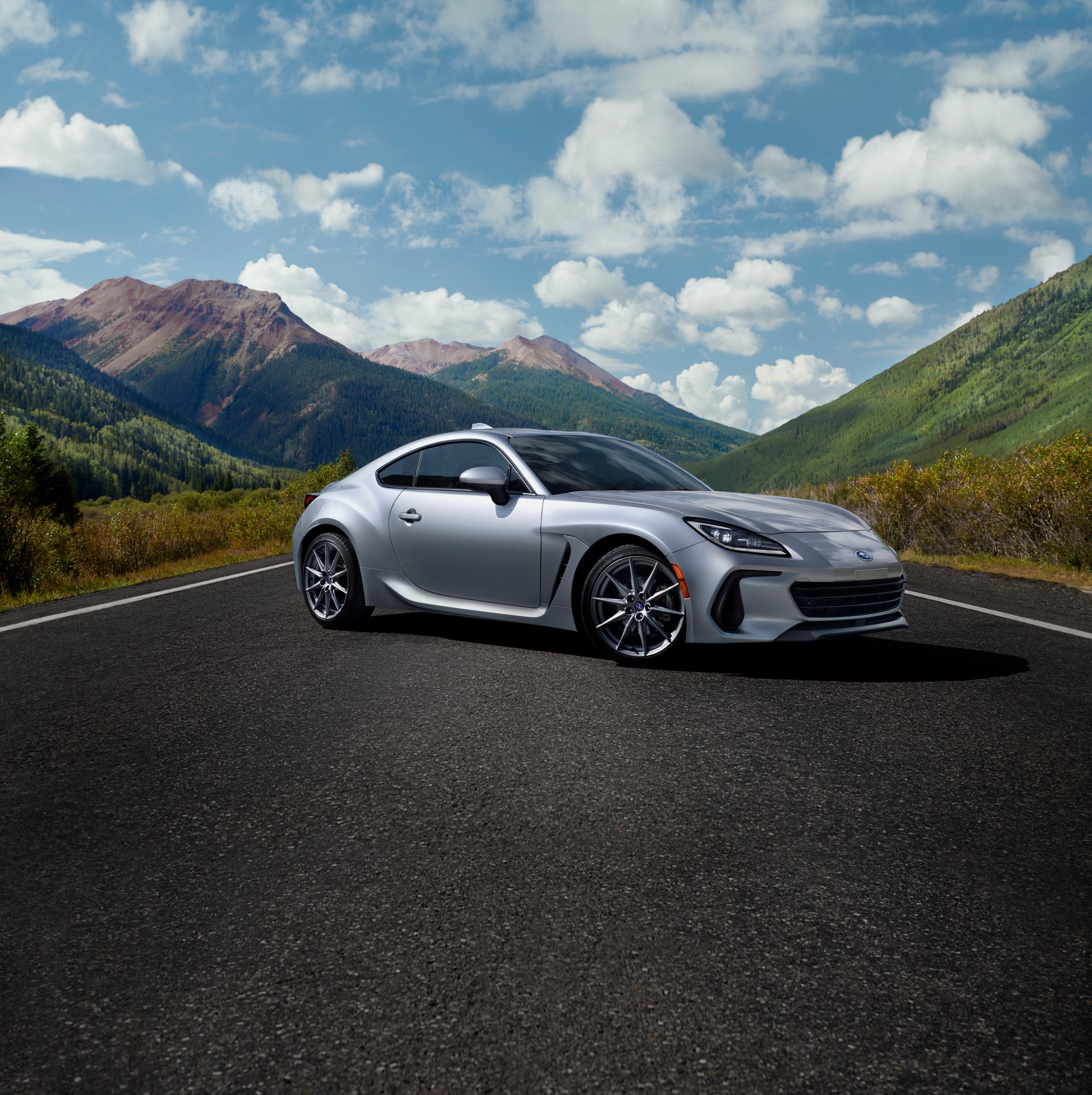 Download 2022 Subaru BRZ - Front Three-Quarter HD Phone Wallpaper 1920x1925 #98