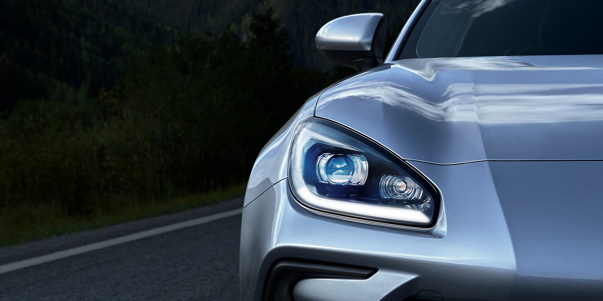 Download 2022 Subaru BRZ - Headlight HD Wallpaper 1920x960 #108